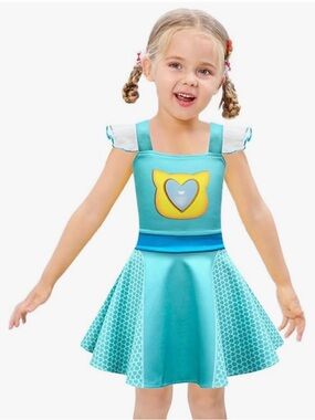 Agribazaar Bitsy Cute Flutter Sleeve Dress Size 7-8 Years